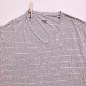 Mossimo Supply Co Crew Neck Casual Long Sleeve Shirt Womens Size Small S Gray